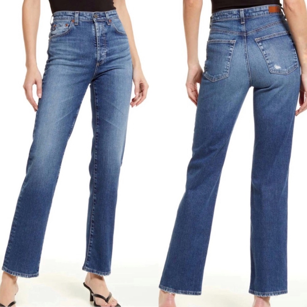 AG Alexxis Straight Jeans! Retail $225 - Picture 2 of 8